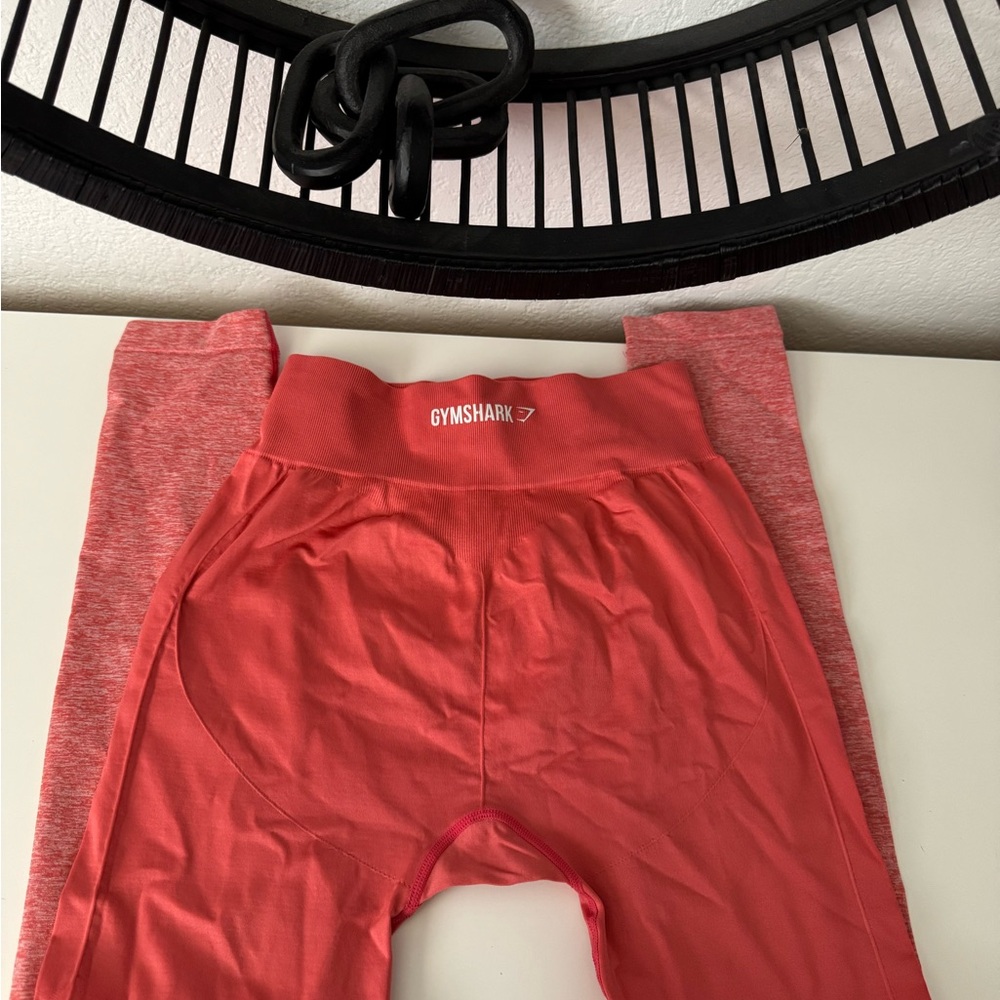 Gymshark Kids Red Leggings